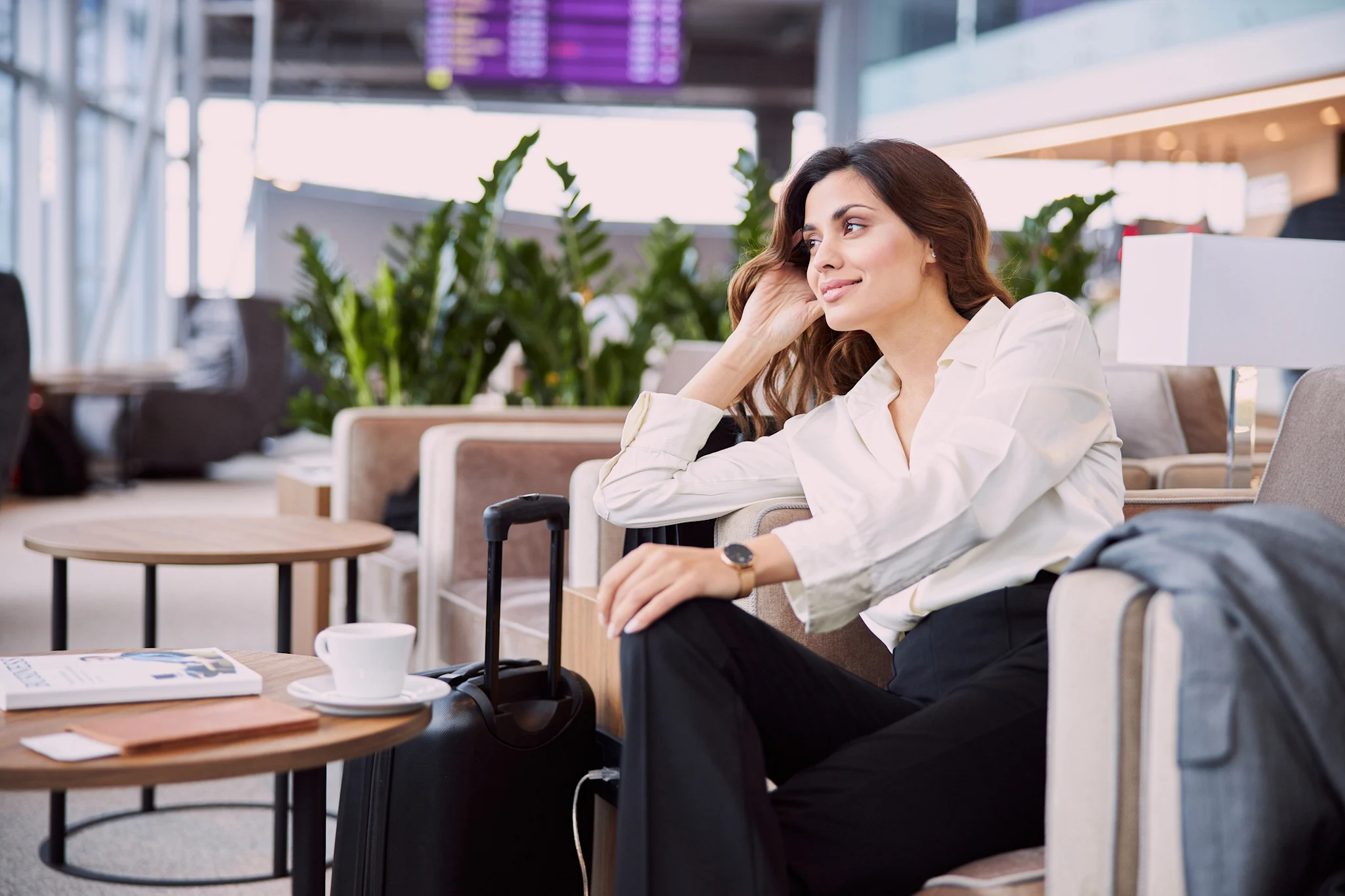 Reduce airport stress